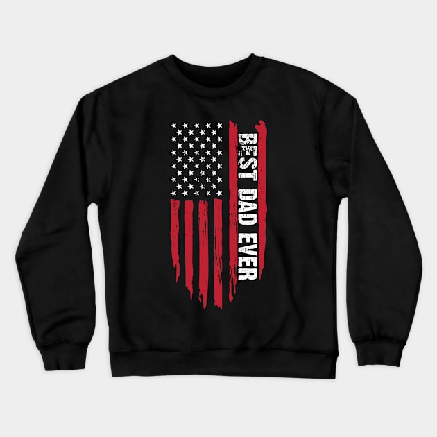 Best Dad Ever v9 Crewneck Sweatshirt by Emma